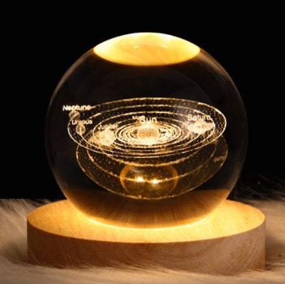 Crystal Ball Projection Ambience Night Light