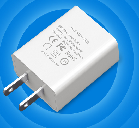 EU US Power Adapter 5V 1A 2A for 18650 Charger