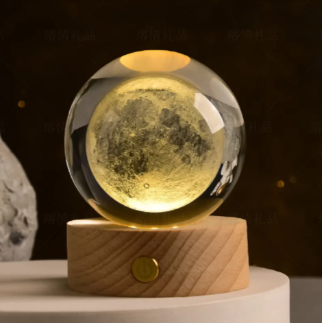 Glowing Crystal Ball