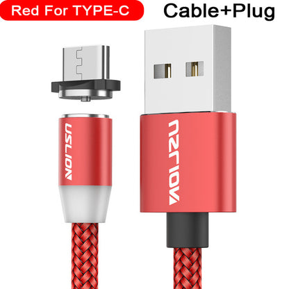 Uslion Magnetic Data Cable 3-in-1 for Android & Apple
