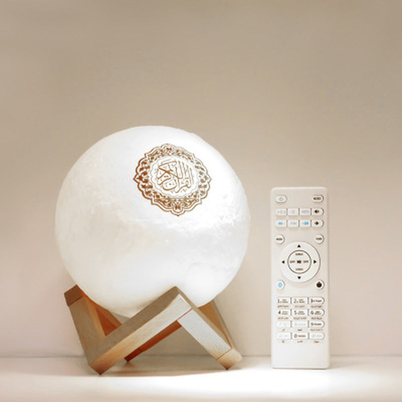 Quran Moon Bluetooth Speaker Night Light