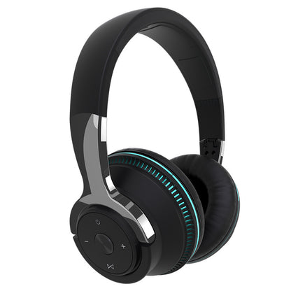 New H2 Bluetooth Over-Ear Headphones with Bass Lights