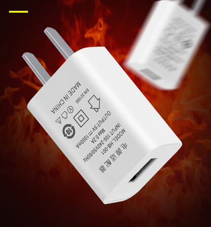 EU US Power Adapter 5V 1A 2A for 18650 Charger