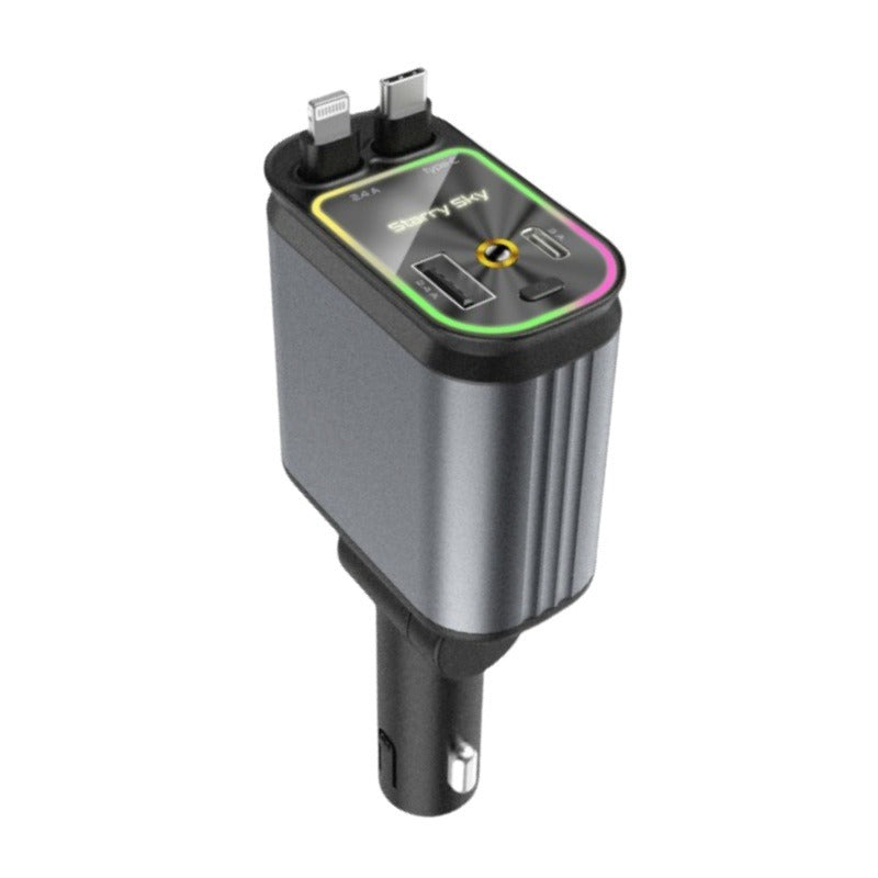 120W Starry Sky Car Charger 4-in-1