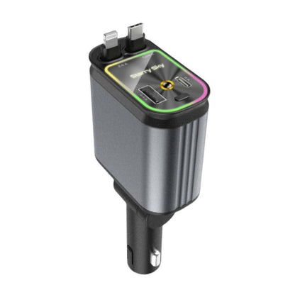 120W Starry Sky Car Charger 4-in-1