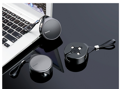 3-in-1 Fast Charging Cable for iPhone & Android Devices