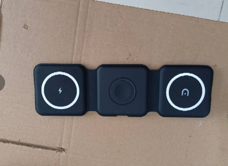 Three-in-One Folding Wireless Charger 15W