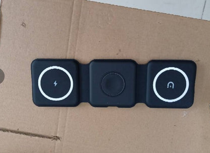 Three-in-One Folding Wireless Charger 15W