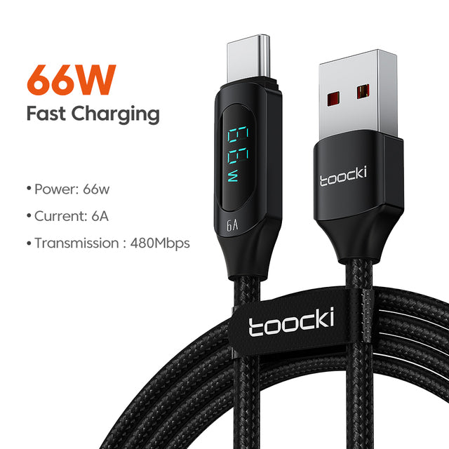 Toocki Xinyue PD100W Fast Charge Type-C Cable for Huawei