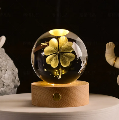 Glowing Crystal Ball