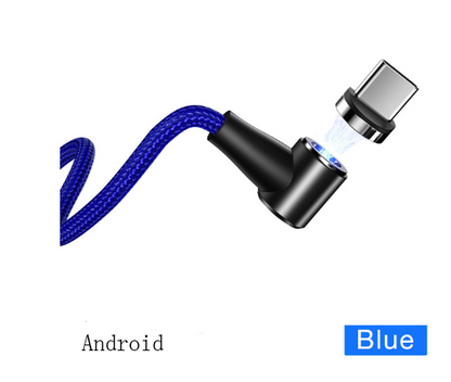 Magnetic 3-in-1 Data Cable with Fast Charging