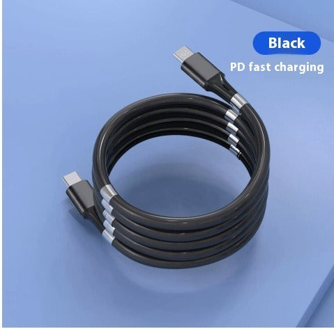 Magnetic Charging Cable (Lightning/Micro USB/USB‑C) 1m/1.8m