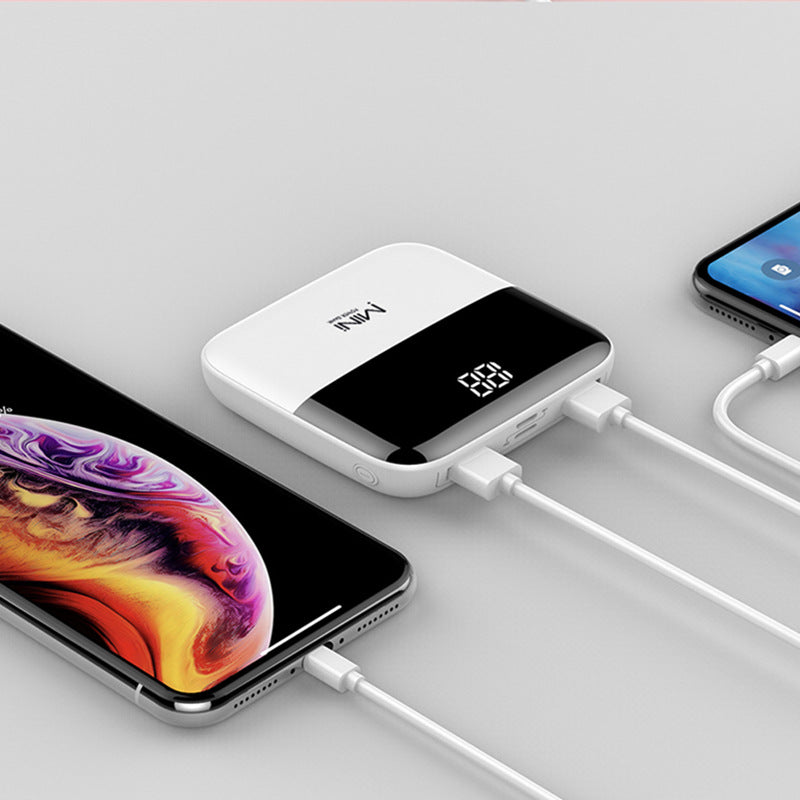 New Slim Fast Charging Power Bank 10000mAh Portable