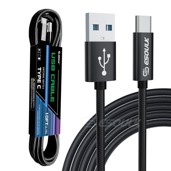 ORBAL 10ft USB-C Charging & Data Cable