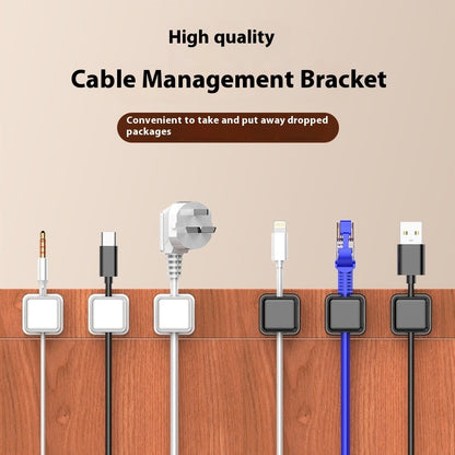 Wall-Mounted Data Cable Organizer