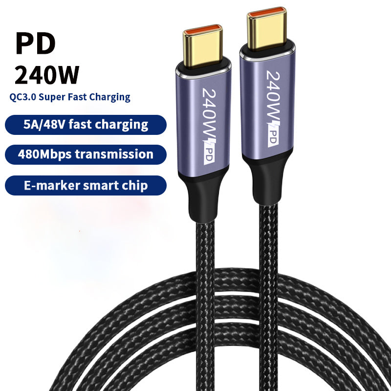 USB C to USB Type C Fast Charging Cable (0.5m to 3m)