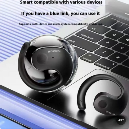 Coconut Ball Wireless Bluetooth Ear Hook Headset with Noise Reduction (Sports Style)