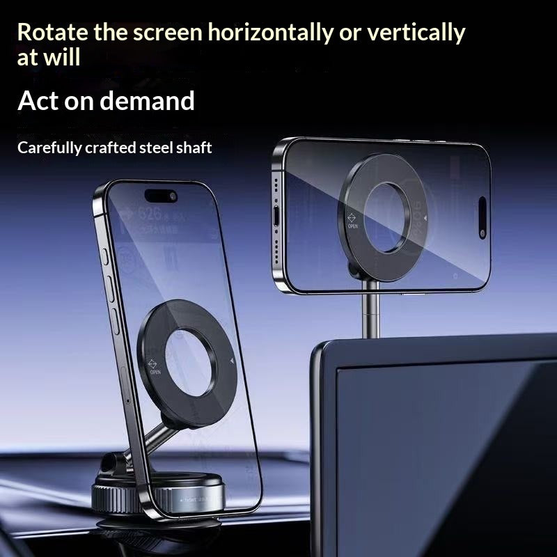 Vacuum Suction Magnetic Car Mount