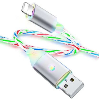 Fast Charging Colorful Data Cable for Apple & Android