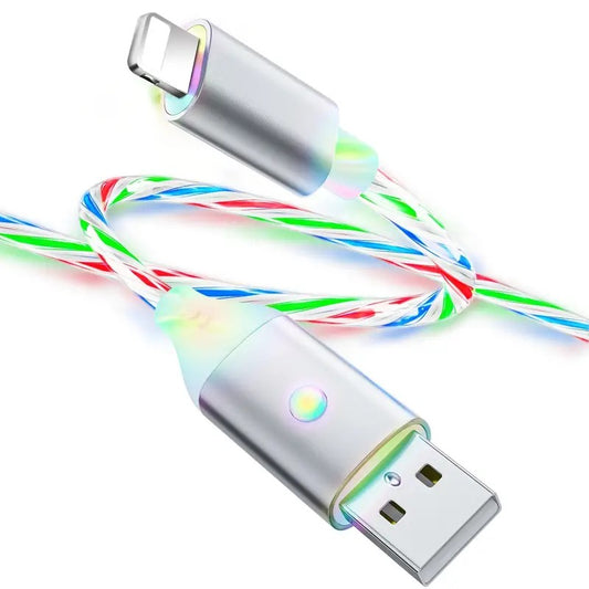 Fast Charging Colorful Data Cable for Apple & Android