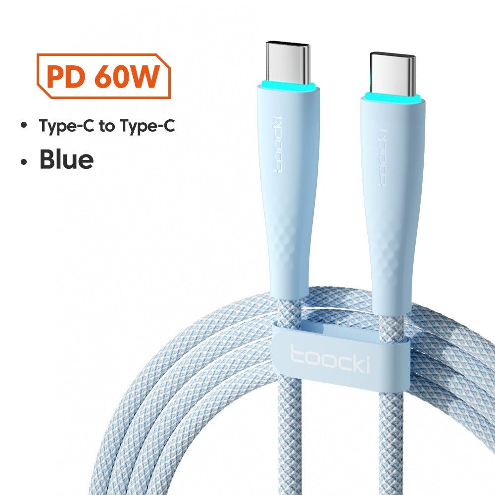 USB Type-C to Type-C Fast Charging Cable 100W/60W