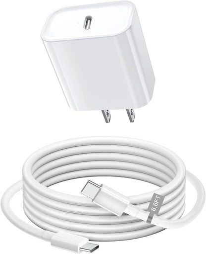 Quick Charge USB Wall Adapter with 1m/2m Cable