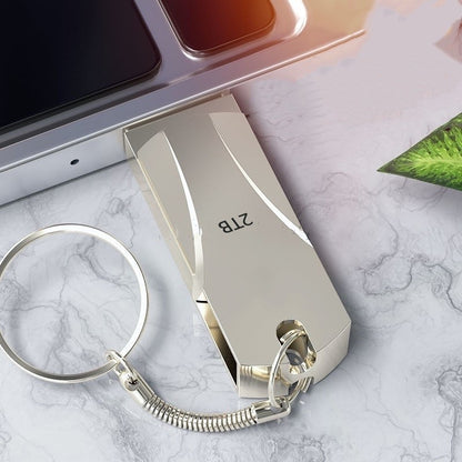 2TB Waterproof Metal USB 3.0 High-Speed Flash Drive