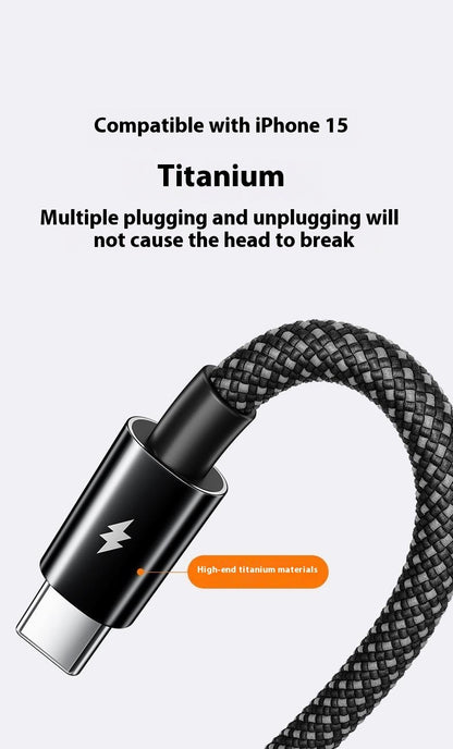 Fast Charge Magnetic Holder Type-C Cable