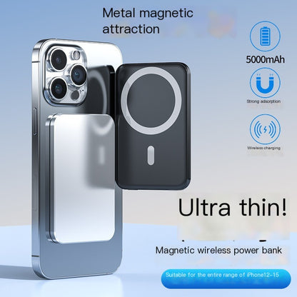Ultra-Thin Metal MagSafe Mini Power Bank 20W for Apple