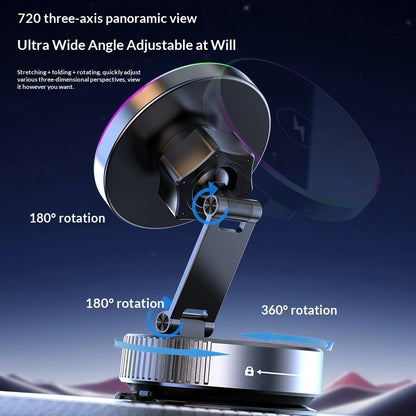 Vacuum-Suction Car Phone Holder