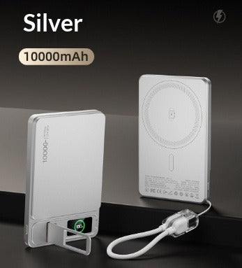 Wireless Magnetic Power Bank with Stand