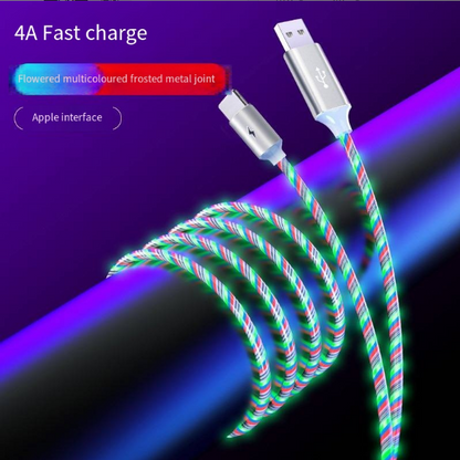 Fast Charging Colorful Data Cable for Apple & Android